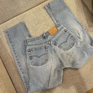 Vintage Levi's 501 Light Wash Denim Jeans